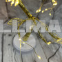 Світильник настільний DIY Auelife 36 Led дерево гірлянда Листя Теплий білий 50cm